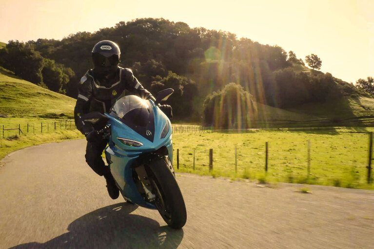 Lightning motorcycle image